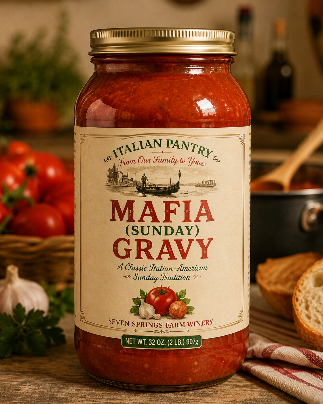 Mafia (Sunday) Gravy